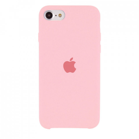 Чохол (copy) Silicone Case на Iphone SE 2020 Pink powder